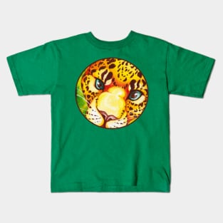 Leopard Close Up Kids T-Shirt